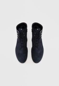 Gabor Comfort Lace-up Ankle Boots - Dark Blue -Gabor Sales Store 04af265ca82748a7b679b08263ccd607