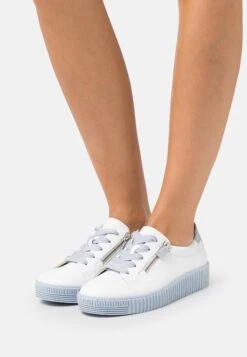 Gabor Trainers - Weiss /Aquamarin