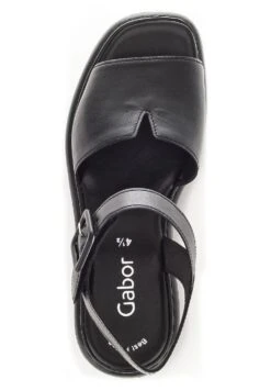 Gabor Wedge Sandals - Schwarz (Uni) -Gabor Sales Store 0dcbd5d9bf59433ca316e447d4f83392