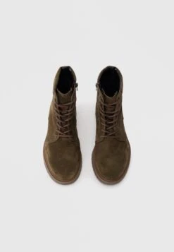 Gabor Comfort Lace-up Ankle Boots - Olive -Gabor Sales Store 0fd0520b64eb49ea9bf6a07ae7e73fb7