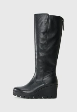 Gabor Wedge Boots - Schwarz