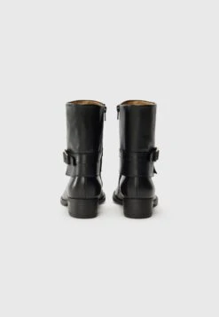 Gabor Cowboy/biker Ankle Boot - Schwarz/gold-coloured -Gabor Sales Store 26cef107fe8f4a8e945240e2da60ac07