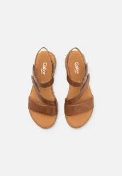 Gabor Comfort Platform Sandals - Peanut -Gabor Sales Store 27c0585c4802445dbfa70a116beeb7e5