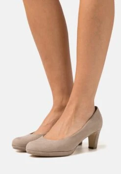 Gabor Classic Heels - Kiesel