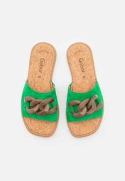 Gabor Mules - Verde -Gabor Sales Store 2b24faf0ab234b35a79bf31983d3ab2a