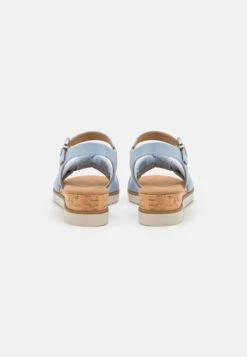 Gabor Comfort Wedge Sandals - Sky -Gabor Sales Store 36514a0f5e094494a65d111b54a0b752