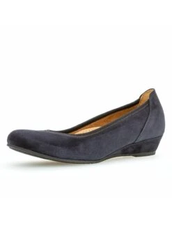 Gabor Comfort Wedges - Navy