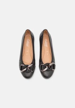 Gabor Comfort Ballet Pumps - Black -Gabor Sales Store 43240d66816b4a07b9aea19701aab5f5