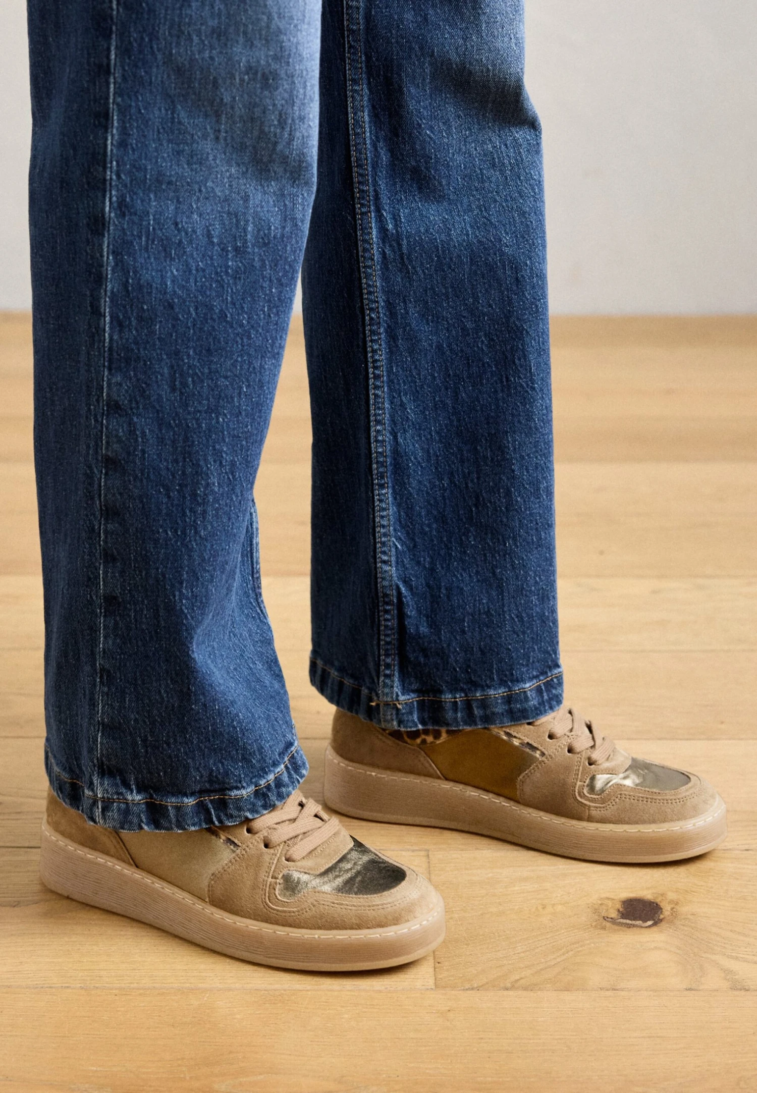 Gabor Comfort Trainers - Fango/farro/natur 4 Gabor Comfort Trainers - Fango/farro/natur - Image 2