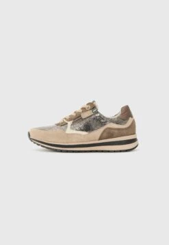 Gabor Comfort Trainers - Taupe/silver-coloured