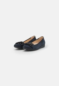 Gabor Comfort Ballet Pumps - Dark Blue/Uni -Gabor Sales Store 586c3671a6d24fb6ac06278bc5793b2d