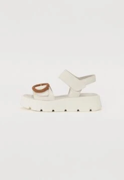 Gabor Ankle Cuff Sandals - Latte