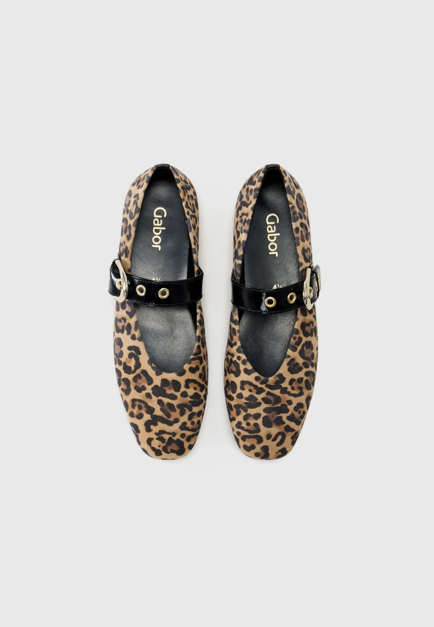 Gabor Ballet Pumps - Natur/schwarz 6 Gabor Ballet Pumps - Natur/schwarz - Image 4