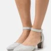 Gabor Classic Heels - Silber/Light Grey