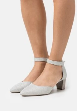 Gabor Classic Heels - Silber/Light Grey