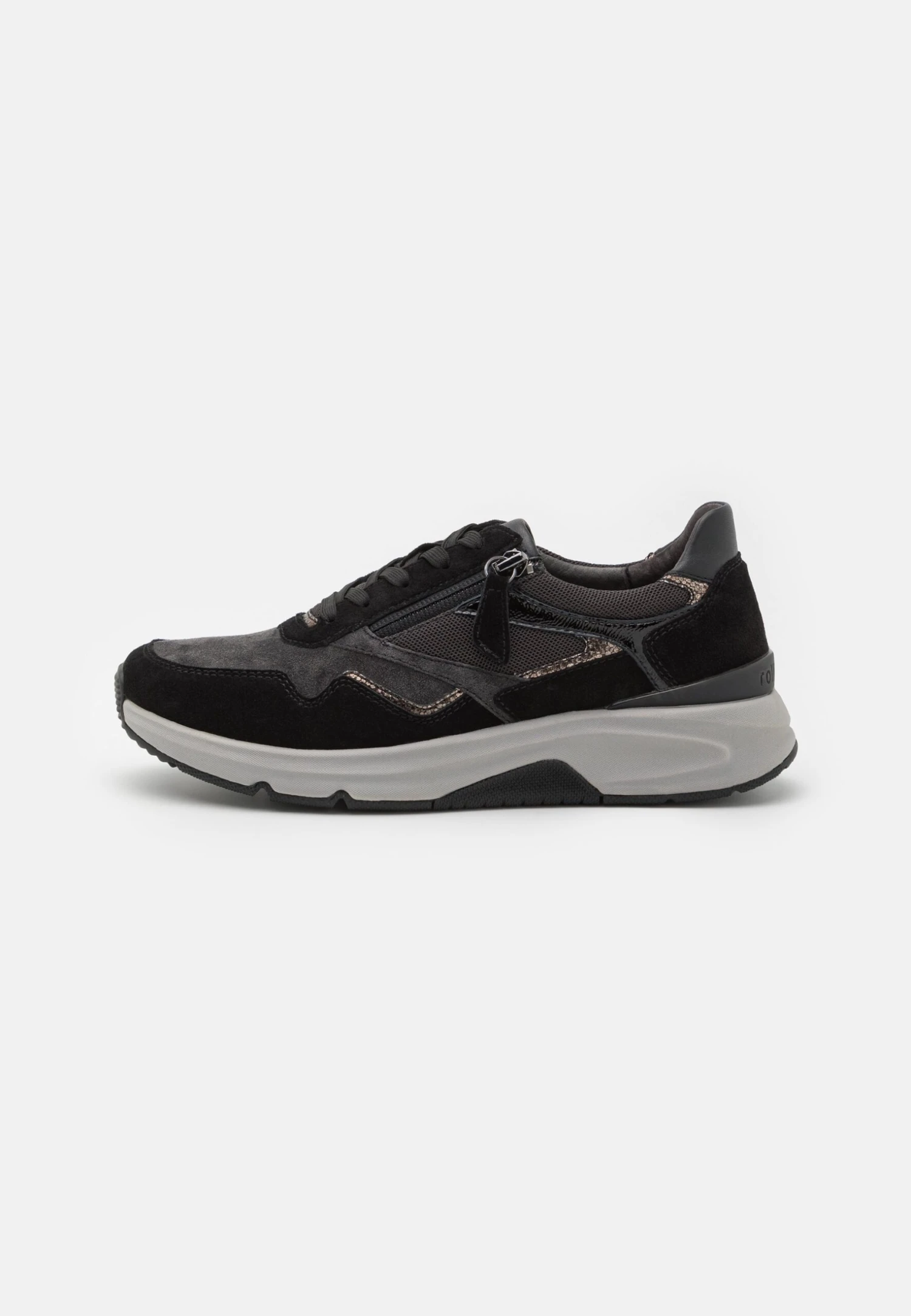 Gabor Comfort Trainers - Dark Grey/Black/Bronce 4 Gabor Comfort Trainers - Dark Grey/Black/Bronce - Image 2
