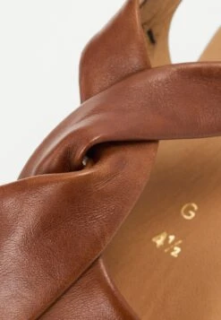 Gabor Comfort Wedge Sandals - Camel -Gabor Sales Store 6e30209fad2042d9b3d6deb8866f251c