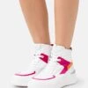 Gabor High-Top Trainers - Weiss/Pink/Jelly -Gabor Sales Store 713251a1b41a427091338ad11a6fb4a5
