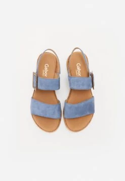 Gabor Comfort Platform Sandals - Blue 19 Gabor Comfort Platform Sandals - Blue -Gabor Sales Store 73941bf2e4e34cebb236a6463fcac104