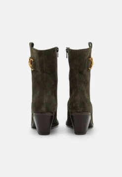 Gabor Comfort Cowboy/Biker Ankle Boot - Bosco/Dark Gold -Gabor Sales Store 7e4fa7df51e64ad9b5fad77476c5d51c