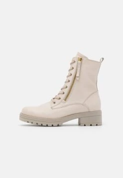 Gabor Comfort Lace-Up Ankle Boots - Ivory -Gabor Sales Store 821cedd3dbbc4405bd8fccfaf62159bc