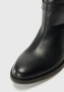 Gabor Cowboy/biker Ankle Boot - Schwarz/gold-coloured -Gabor Sales Store 8a7dfd6f618444f48fb61f43564f192b