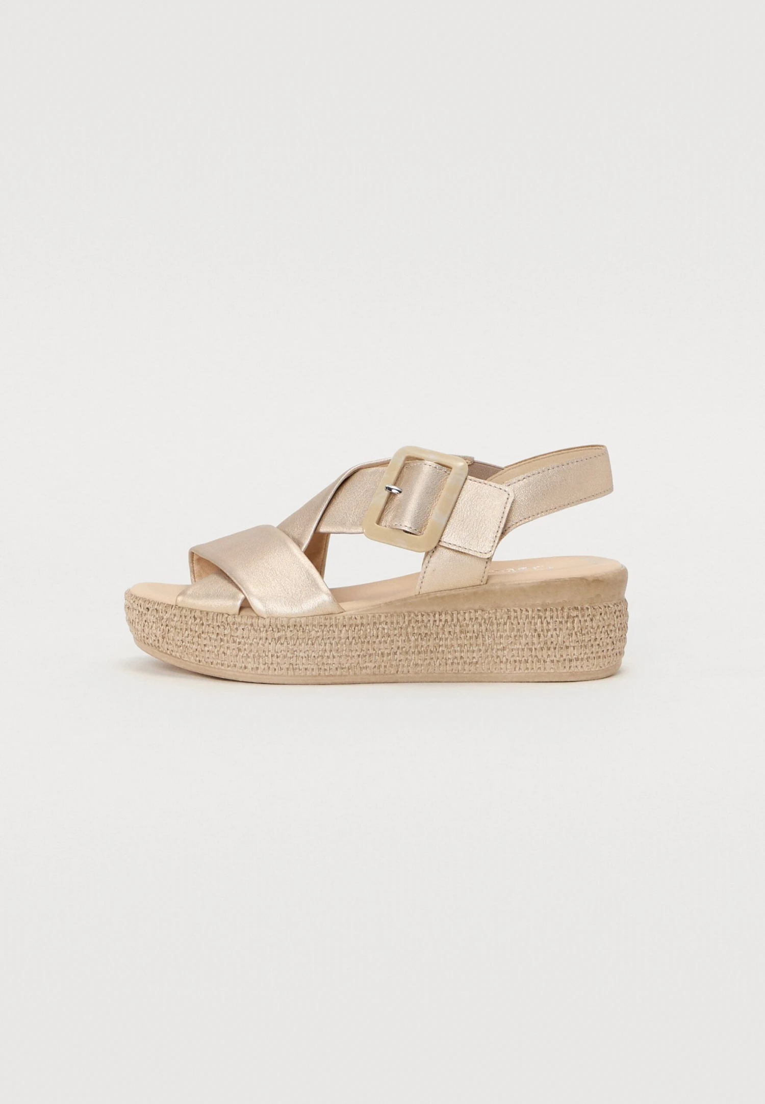 Gabor Wedge Sandals - Puder 3 Gabor Wedge Sandals - Puder