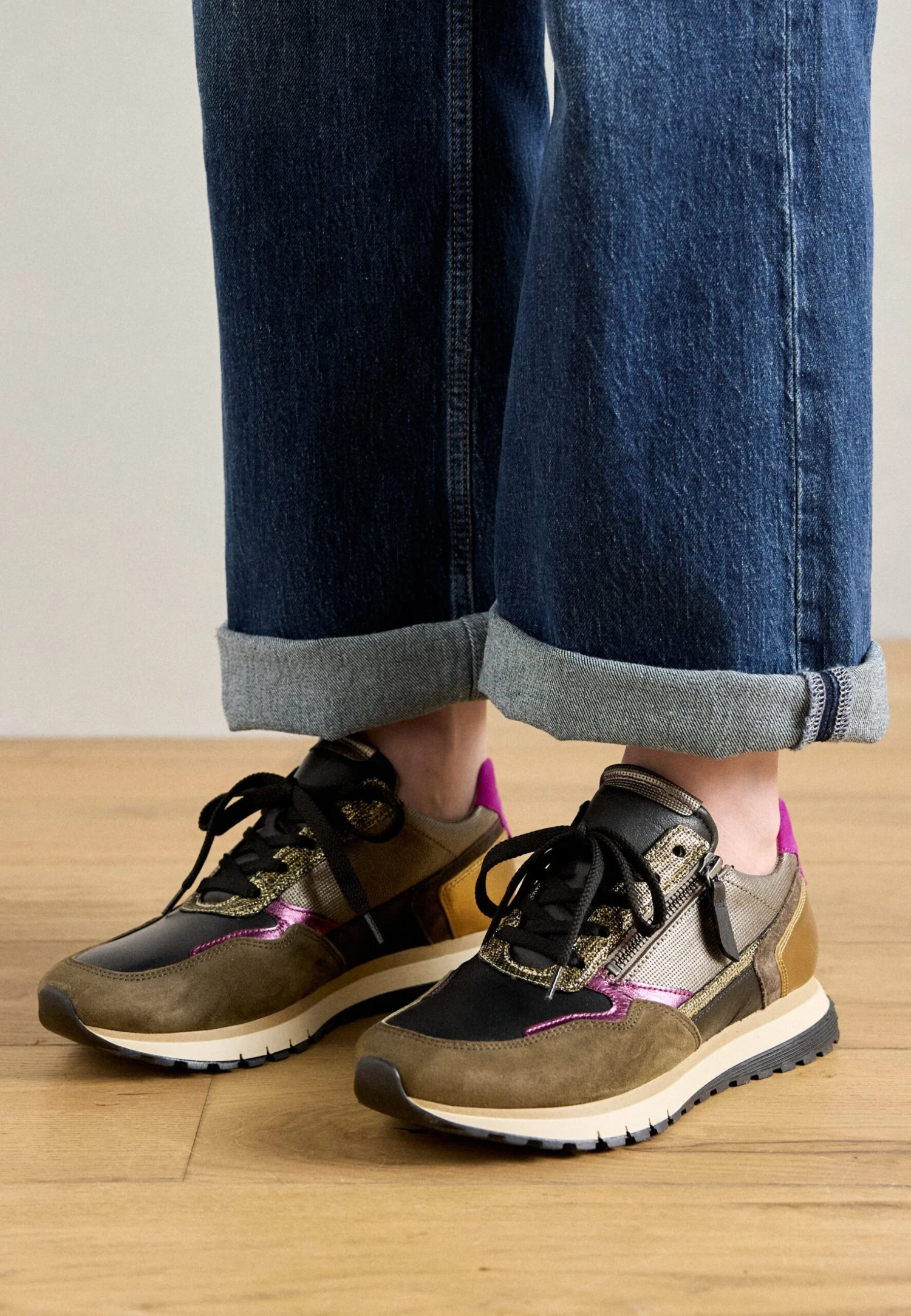 Gabor Comfort Trainers - Brown/gold-coloured 4 Gabor Comfort Trainers - Brown/gold-coloured - Image 2