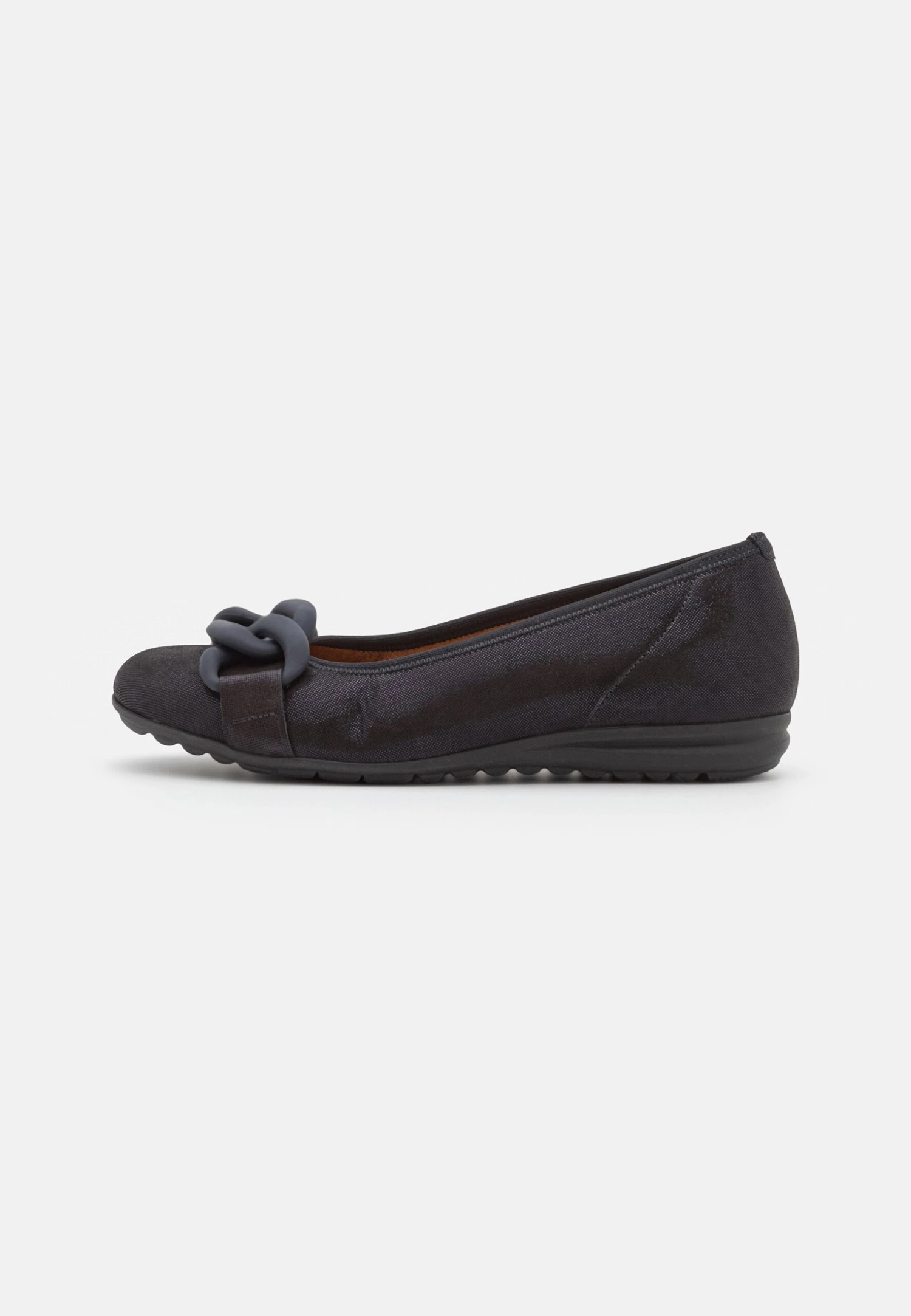 Gabor Comfort Ballet Pumps - Nightblue 4 Gabor Comfort Ballet Pumps - Nightblue - Image 2
