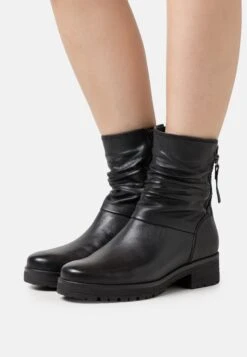 Gabor Comfort Classic Ankle Boots - Schwarz