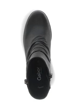 Gabor Comfort High Heeled Ankle Boots - Schwarz Micro -Gabor Sales Store a3b92bea38304850bb7c64f0d8706653