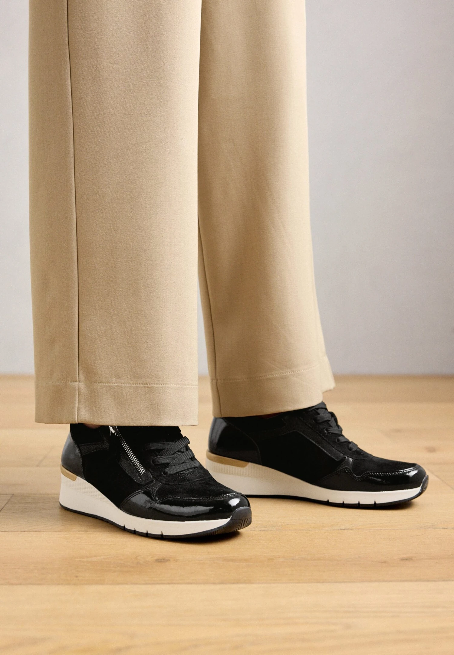 Gabor Comfort Trainers - Schwarz/braun 11 Gabor Comfort Trainers - Schwarz/braun - Image 9