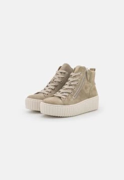 Gabor High-Top Trainers - Schilf/Creme -Gabor Sales Store aedaf0f6039847b38ba38c66e90619a7