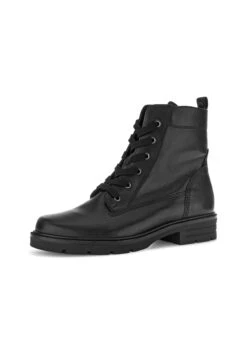 Gabor Lace-up Ankle Boots - Schwarz Schwarz