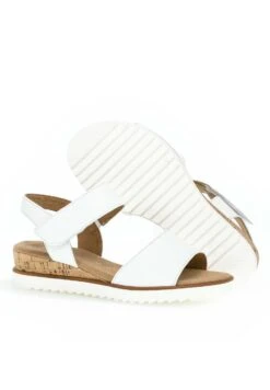 Gabor Comfort Wedge Sandals - Weiss Kork/Offwhi -Gabor Sales Store b954cceb4a564623ba2df7e20a48cc31