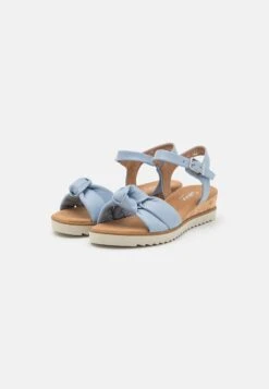 Gabor Comfort Wedge Sandals - Sky -Gabor Sales Store c1b313ab3f894526a92e8140adbf730d
