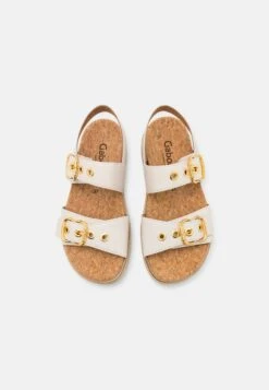 Gabor Comfort Platform Sandals - Neve/Gold -Gabor Sales Store c30d3d5811bd4831ad0c58bf2c6b7c2b