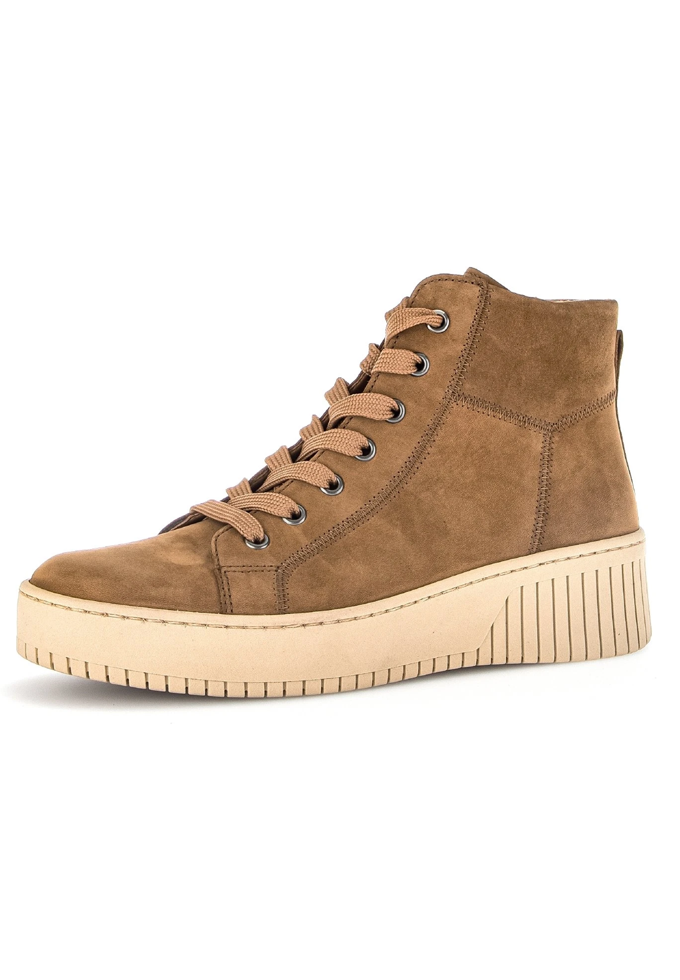 Gabor High-Top Trainers - Nut/Panna 4 Gabor High-Top Trainers - Nut/Panna - Image 2