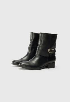 Gabor Cowboy/biker Ankle Boot - Schwarz/gold-coloured -Gabor Sales Store c9ae3e44773549c78bd2ed7a0fb92b8b