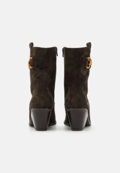 Gabor Comfort Classic Ankle Boots - Brown/Gold -Gabor Sales Store d3636c21ab124366b8923db82a8f490e