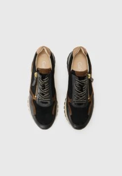 Gabor Comfort Trainers - Black/whisky/gold-coloured -Gabor Sales Store d7379515a1694a6fa9195ad206f057ca