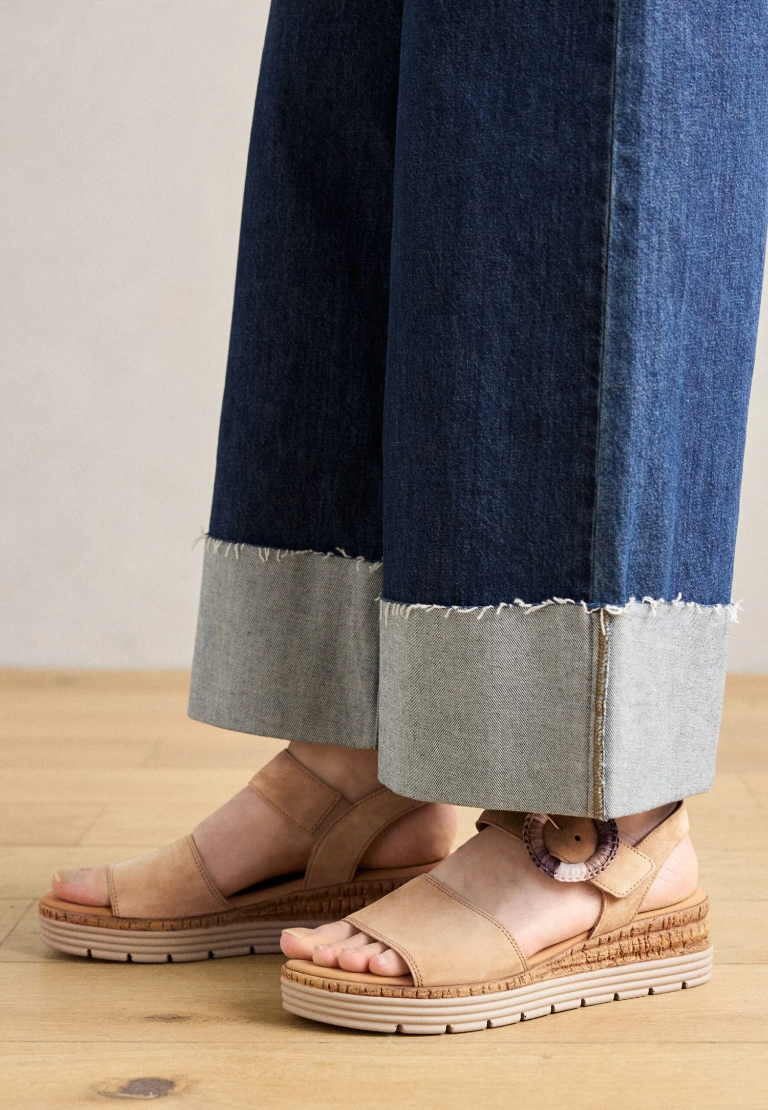 Gabor Comfort Platform Sandals - Sand 4 Gabor Comfort Platform Sandals - Sand - Image 2