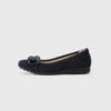 Gabor Comfort Ballet Pumps - Dark Blue -Gabor Sales Store e40c0cebafda4cabb5e81f84bef63764