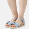 Gabor Comfort Wedge Sandals - Sky -Gabor Sales Store e60cef19c054493a8c961ad26c72a6c8