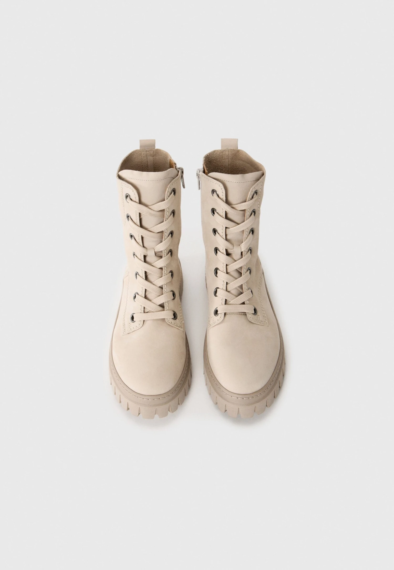 Gabor Comfort Lace-up Ankle Boots - Puder 5 Gabor Comfort Lace-up Ankle Boots - Puder - Image 4