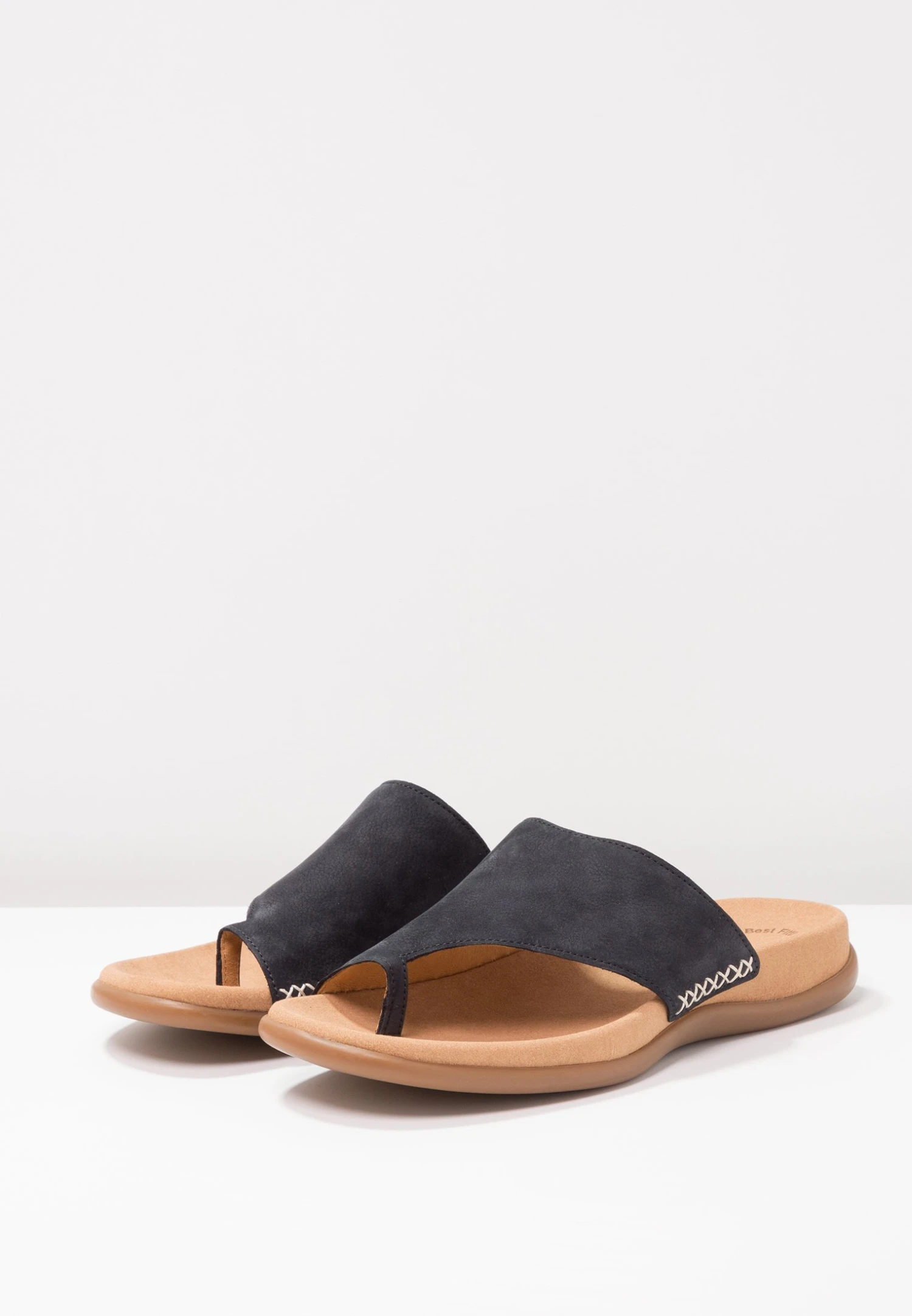 Gabor T-Bar Sandals - Nightblue 7 Gabor T-Bar Sandals - Nightblue - Image 5