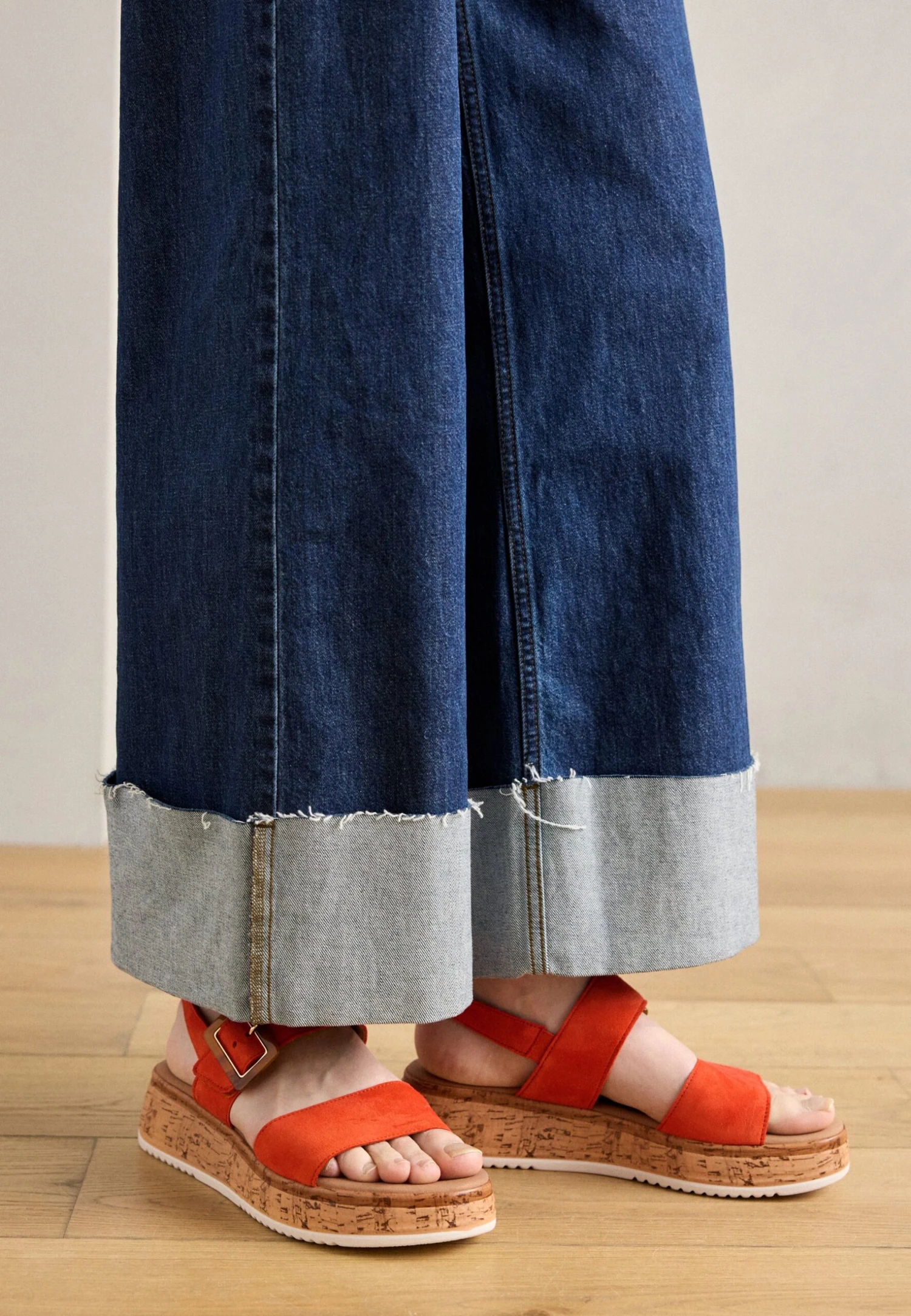 Gabor Comfort Platform Sandals - Blue 12 Gabor Comfort Platform Sandals - Blue - Image 10