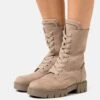 Gabor Comfort Platform Boots - Taupe