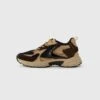 Gabor Comfort Trainers - Black/brown/sand