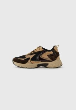 Gabor Comfort Trainers - Black/brown/sand